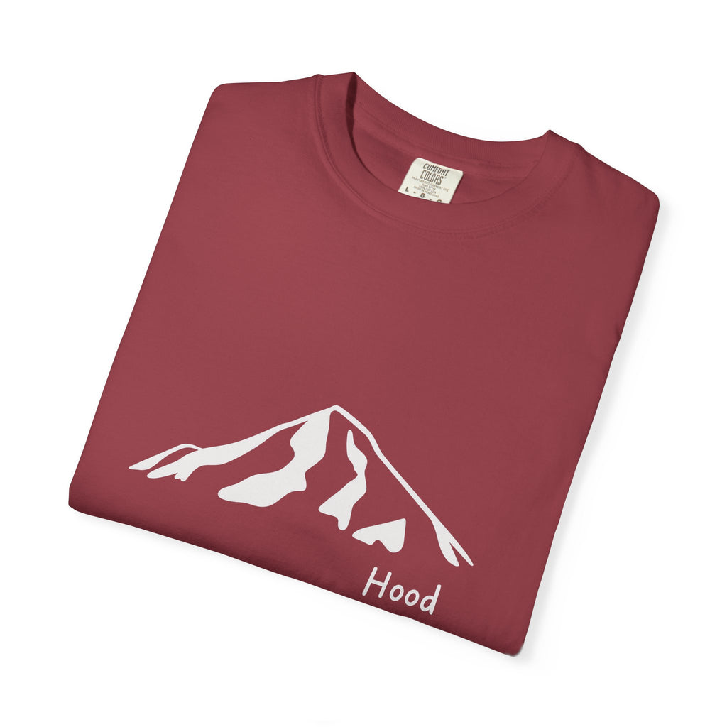 Mount Hood Cascade Mountains T-Shirt - Clean Line Mountain Graphic