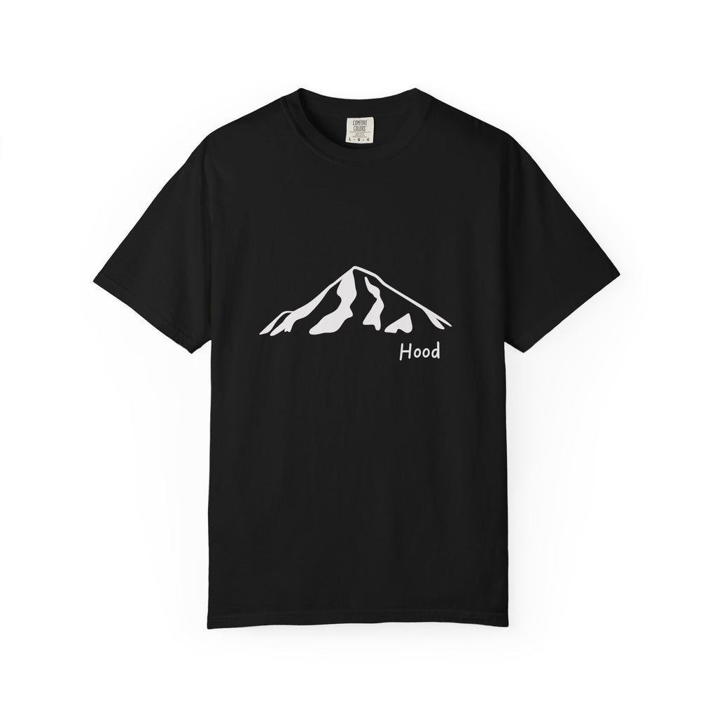 Mount Hood Cascade Mountains T-Shirt - Clean Line Mountain Graphic