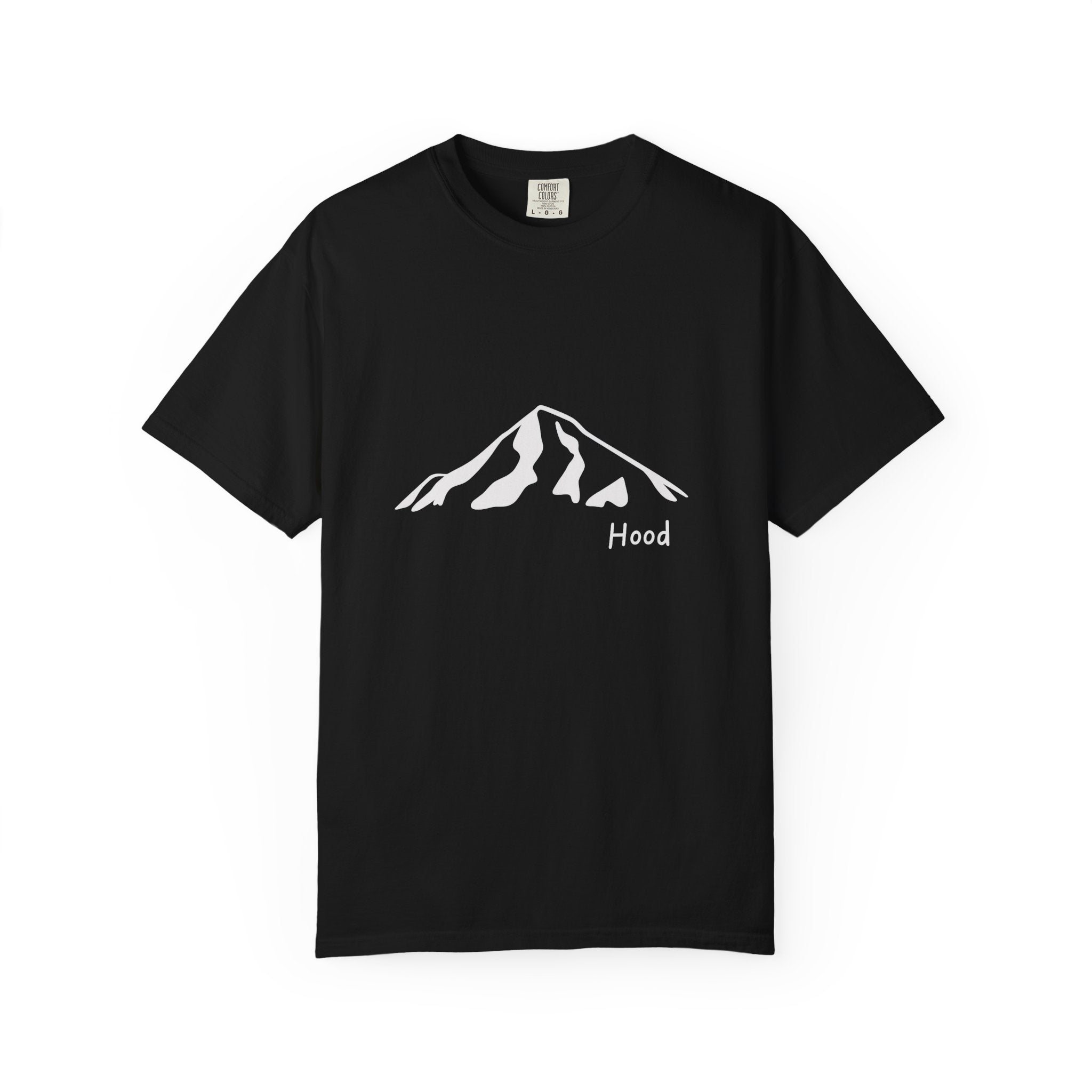 Mount Hood Cascade Mountains T-Shirt - Clean Line Mountain Graphic