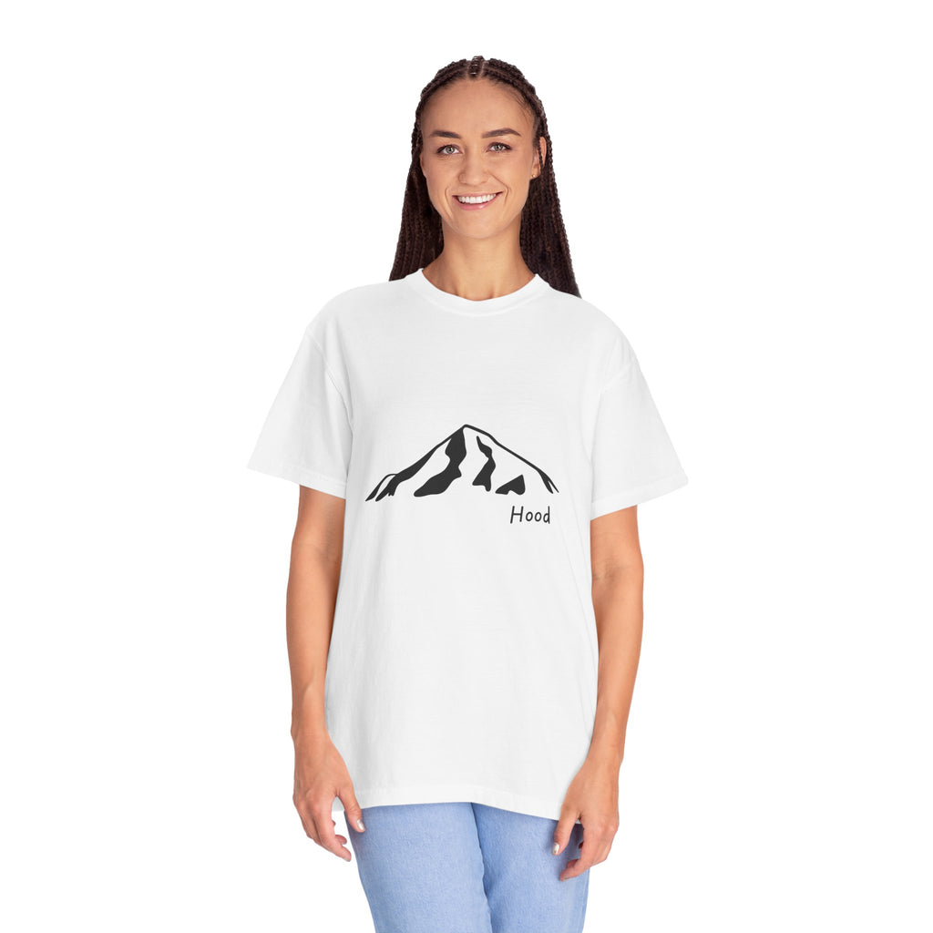 Mount Hood Cascade Mountains T-Shirt - Clean Line Mountain Graphic
