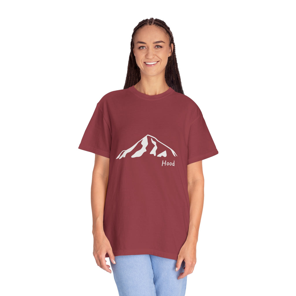 Mount Hood Cascade Mountains T-Shirt - Clean Line Mountain Graphic