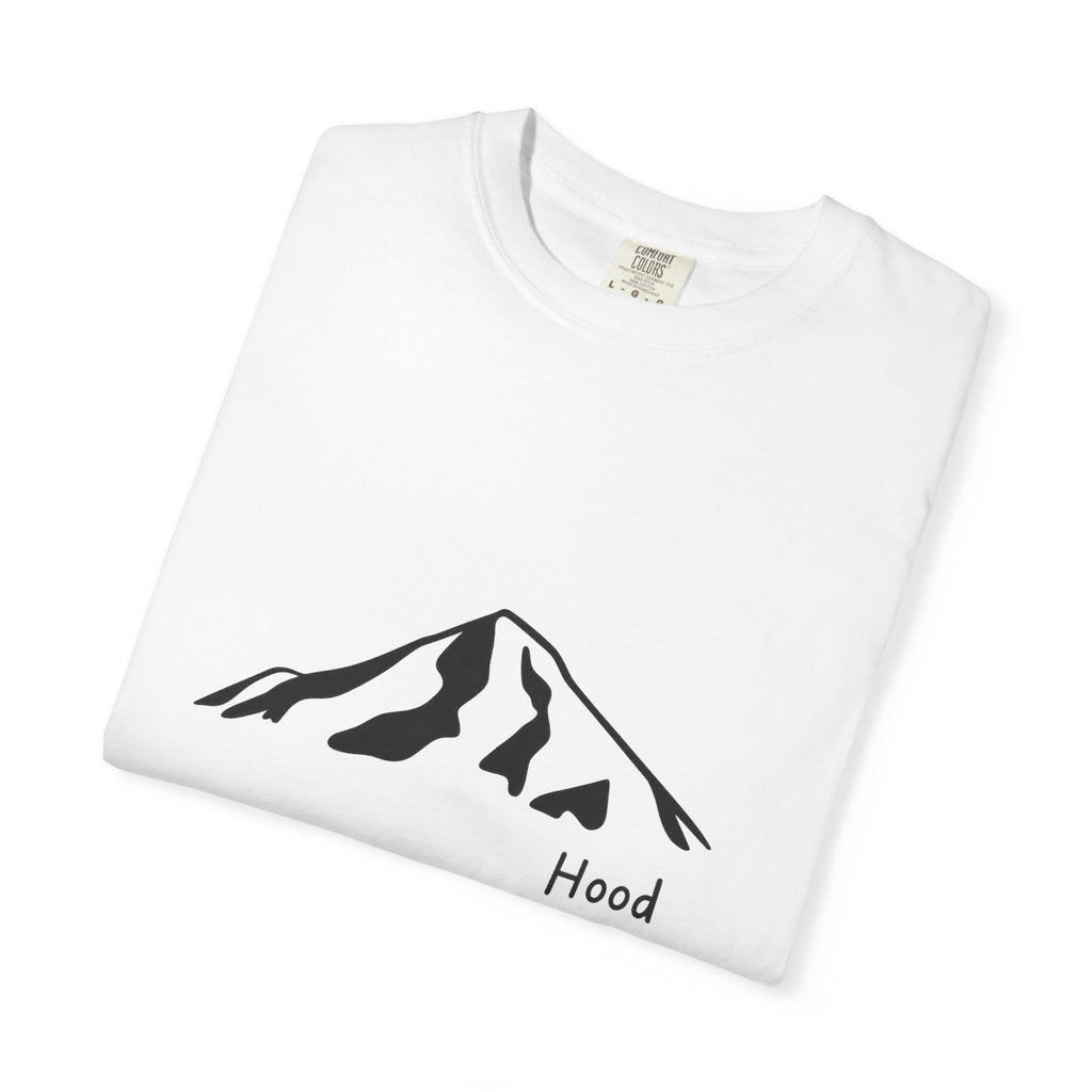 Mount Hood Cascade Mountains T-Shirt - Clean Line Mountain Graphic