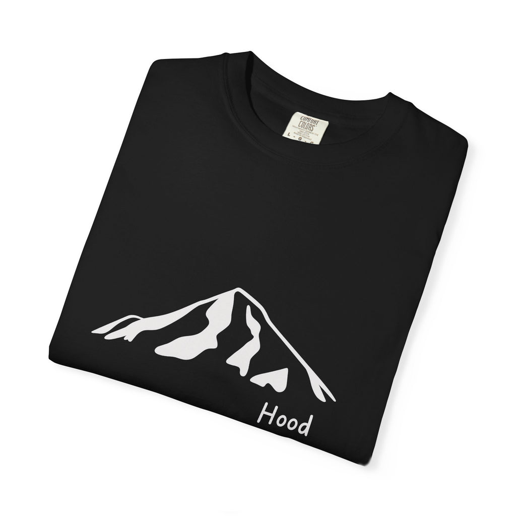 Mount Hood Cascade Mountains T-Shirt - Clean Line Mountain Graphic