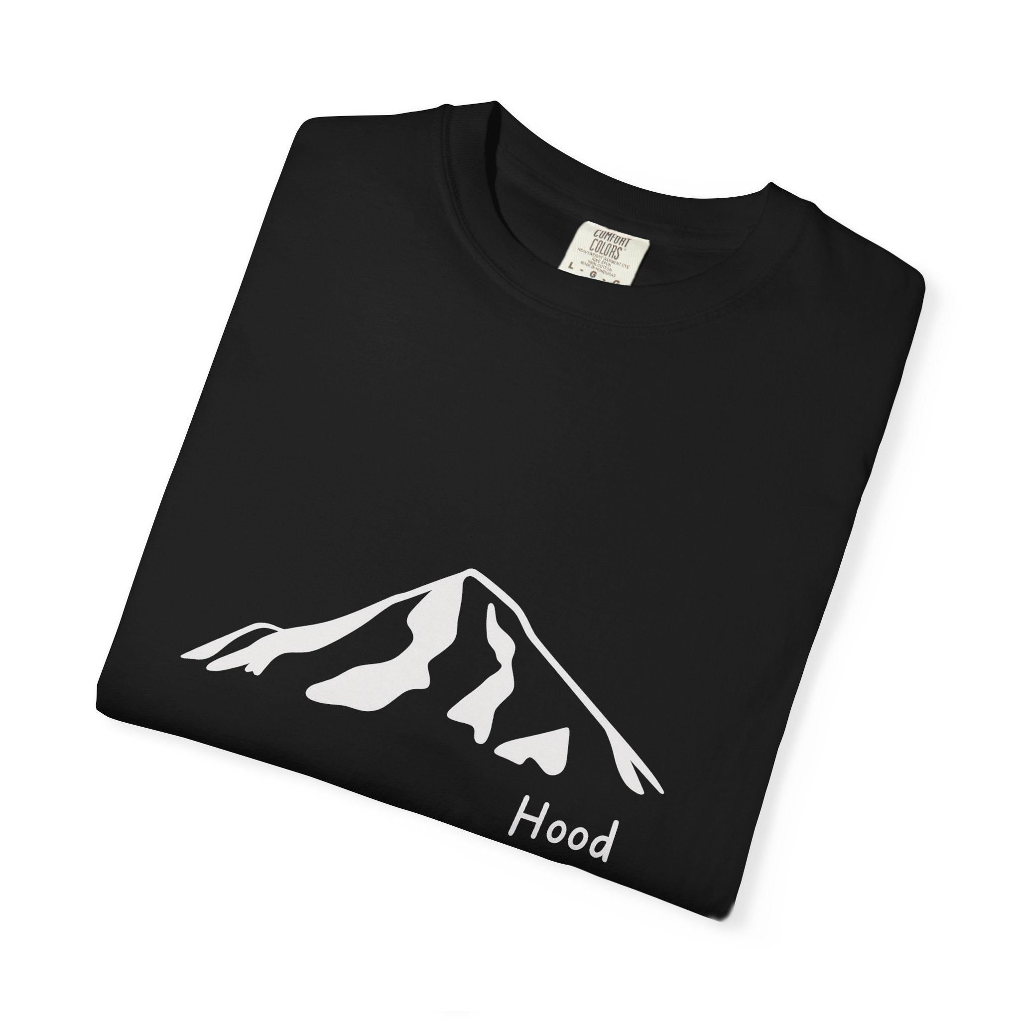Mount Hood Cascade Mountains T-Shirt - Clean Line Mountain Graphic