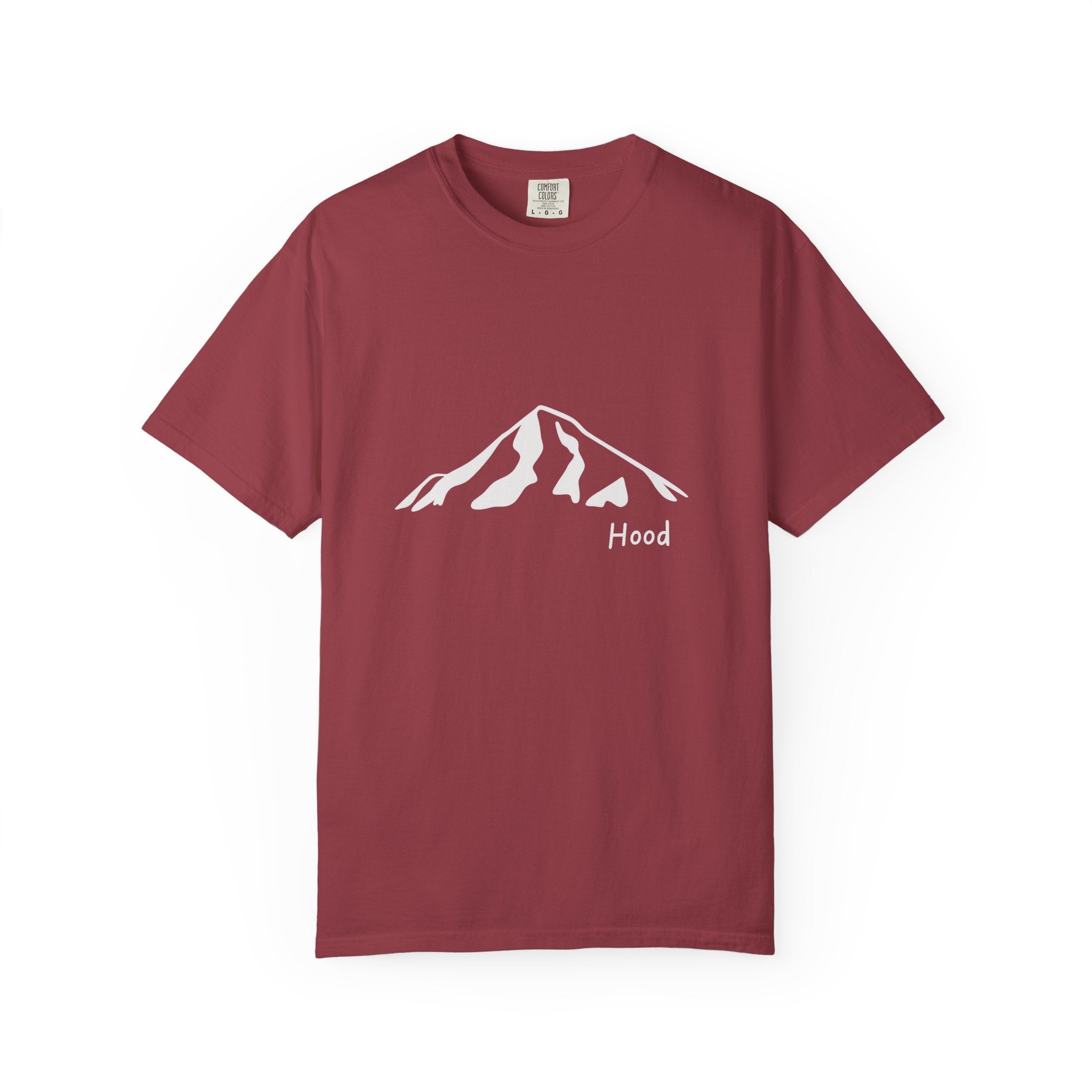 Mount Hood Cascade Mountains T-Shirt - Clean Line Mountain Graphic